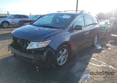 2012 Honda Odyssey Touring/Touring Elite from USA, damaged, VIN 5FNRL5H92CB028533